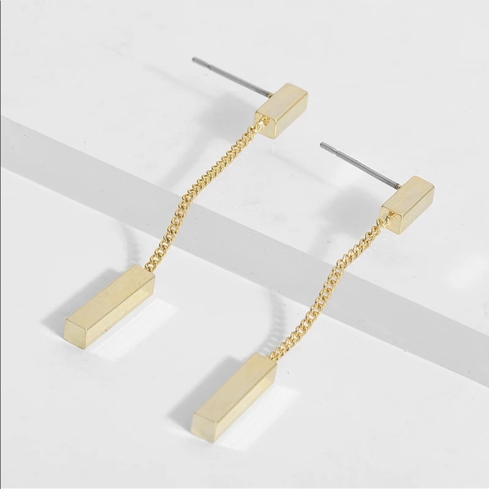Gold Dangle Earrings